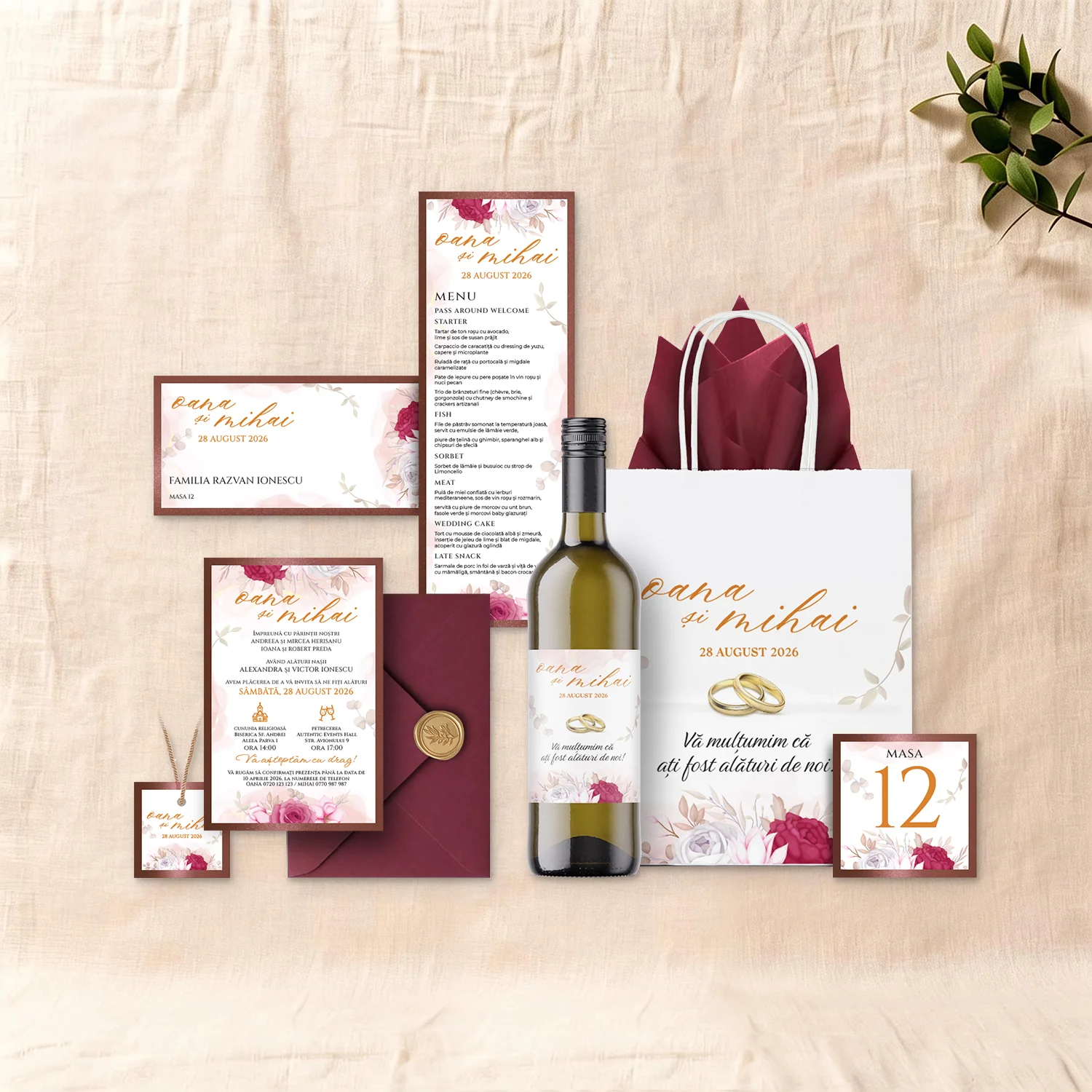 Invitatii si papetarie de nunta